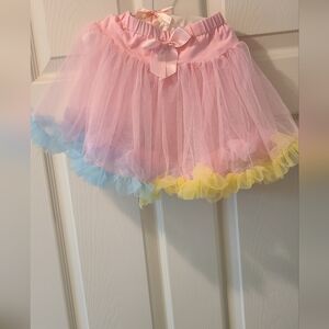 SHEIN Pastel Tulle Skirt with Bow